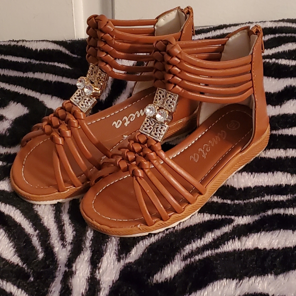 Size 10 toddler gladiator sandals